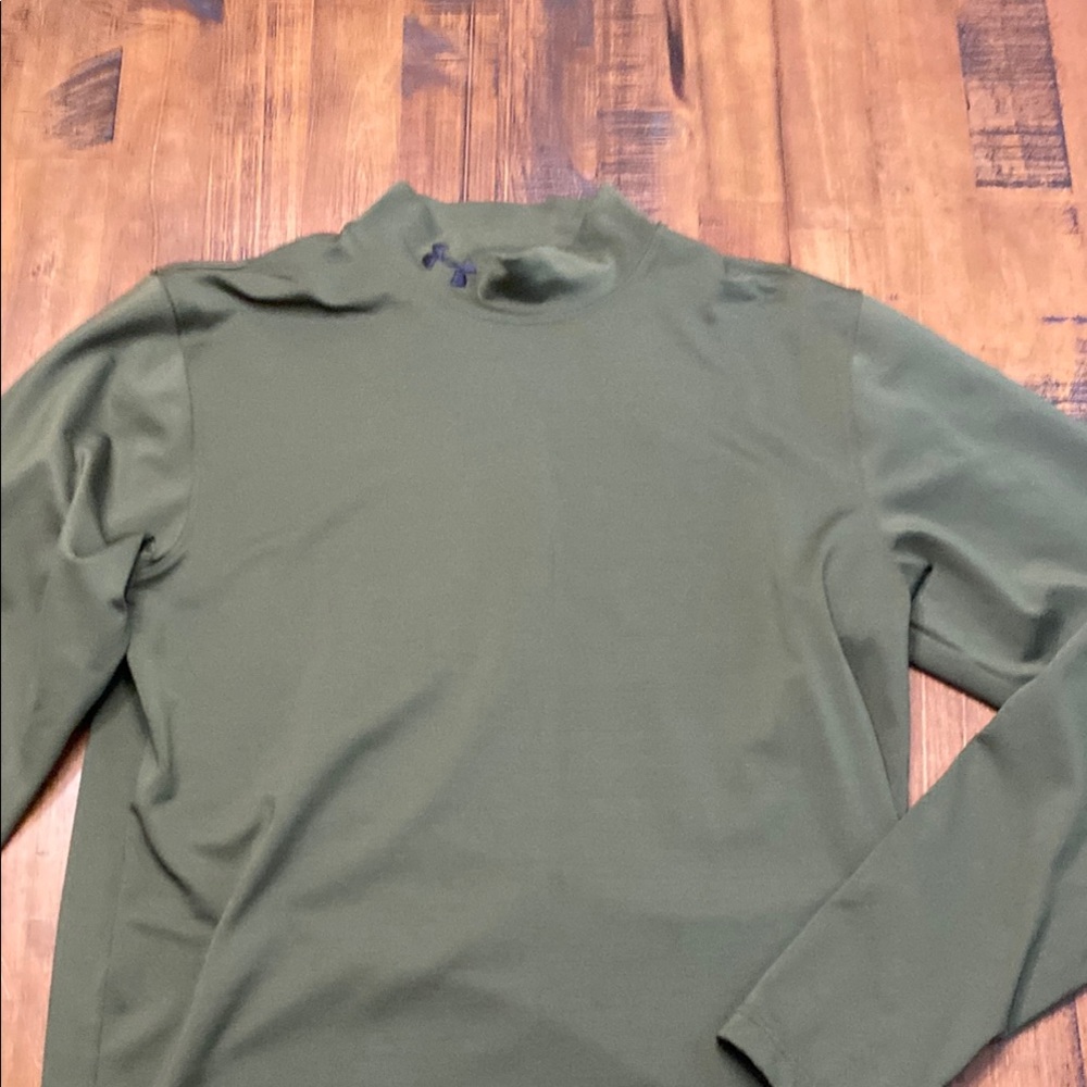 Under Armour Men's Long Sleeve Tee - Olive Green